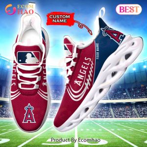 MLB Los Angeles Angels Max Soul Sneaker Custom Name