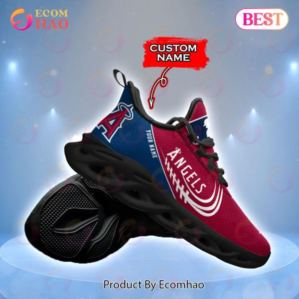 MLB Los Angeles Angels Max Soul Sneaker Custom Name