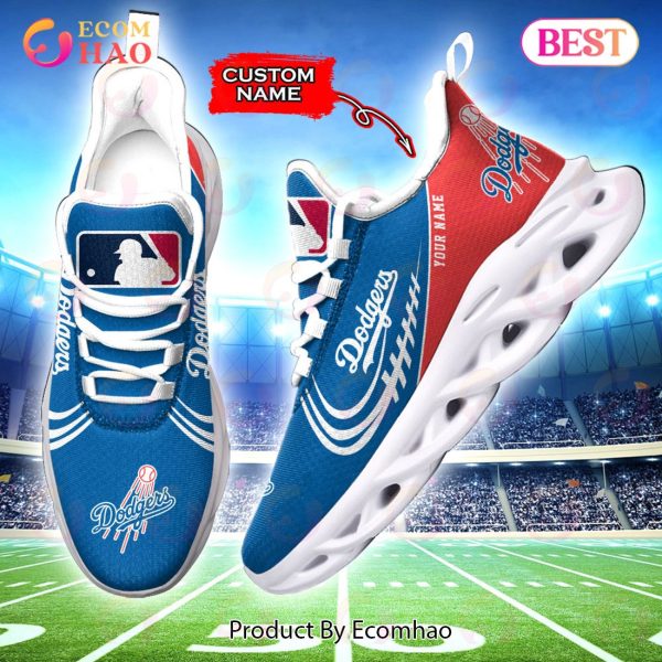 MLB Los Angeles Dodgers Max Soul Sneaker Custom Name