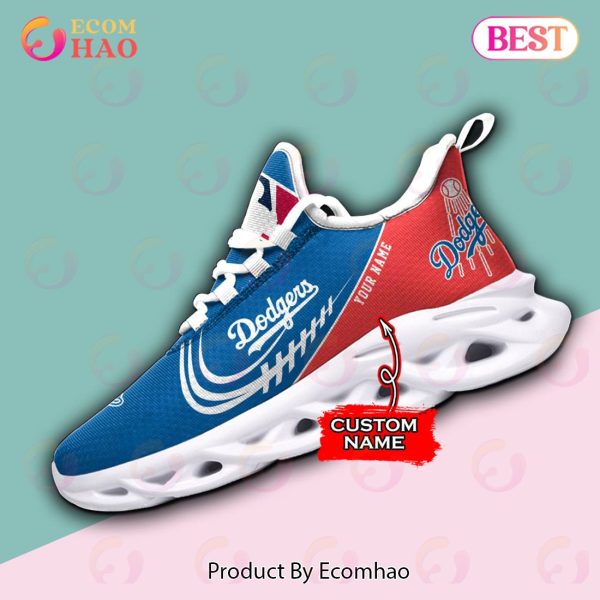 MLB Los Angeles Dodgers Max Soul Sneaker Custom Name