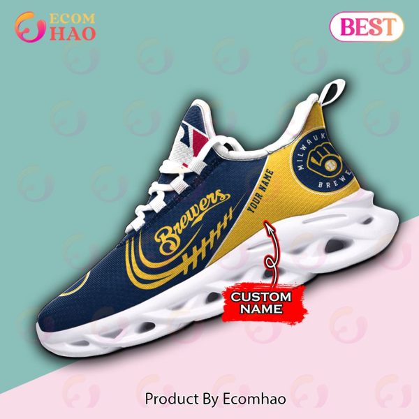 MLB Milwaukee Brewers Max Soul Sneaker Custom Name