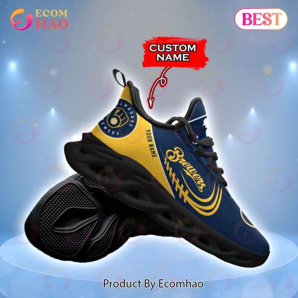 MLB Milwaukee Brewers Max Soul Sneaker Custom Name