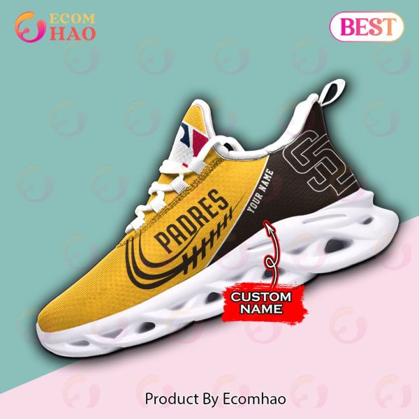 MLB San Diego Padres Max Soul Sneaker Custom Name