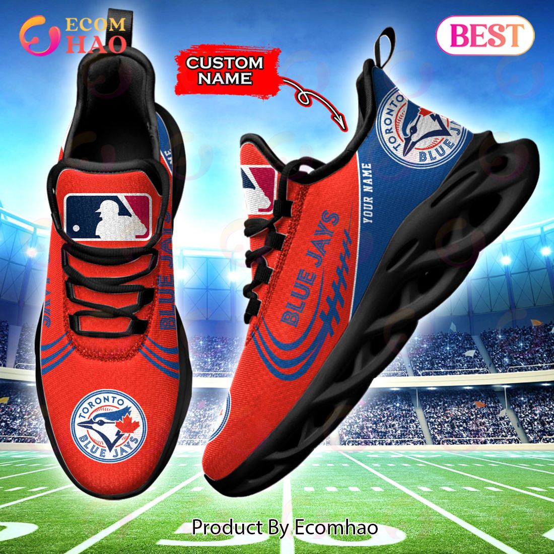 MLB Toronto Blue Jays Max Soul Sneaker Custom Name