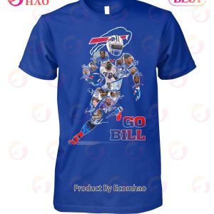 Buffalo Bills Go Bill Signature T-Shirt