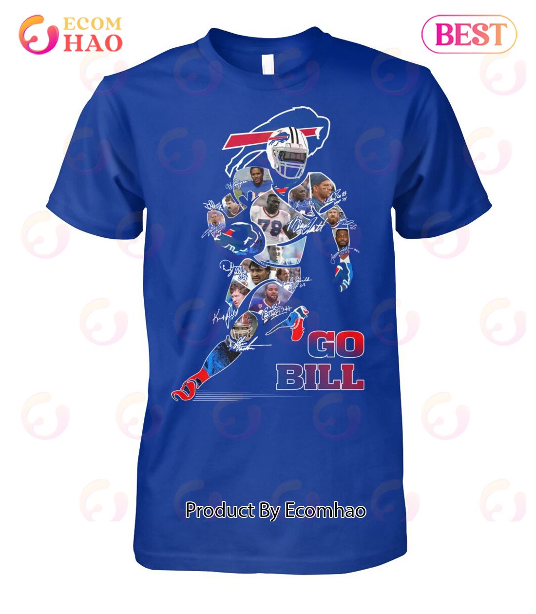 Bills Girl Classy Sassy And A Bit Smart Assy T-Shirt