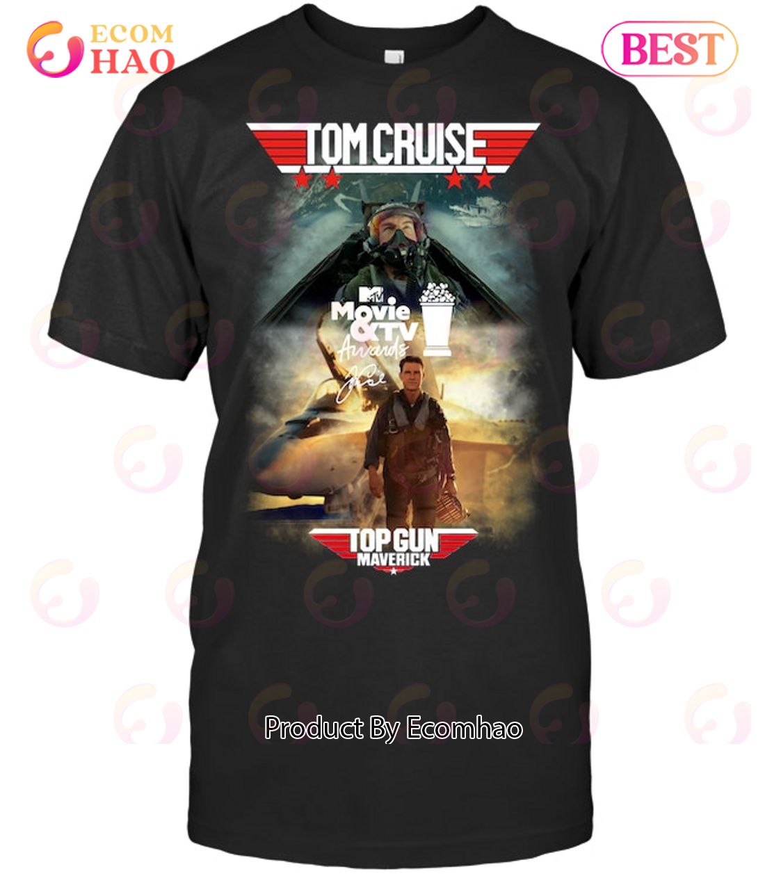 Tom Cruise Movie & TV Top Gun Maverick T-Shirt