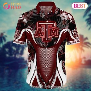 Texas A&M Aggies NCAA Flower Hawaii Shirt