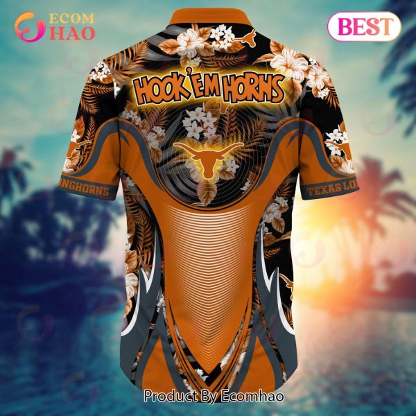 Texas Longhorns NCAA Flower Hawaii Shirt