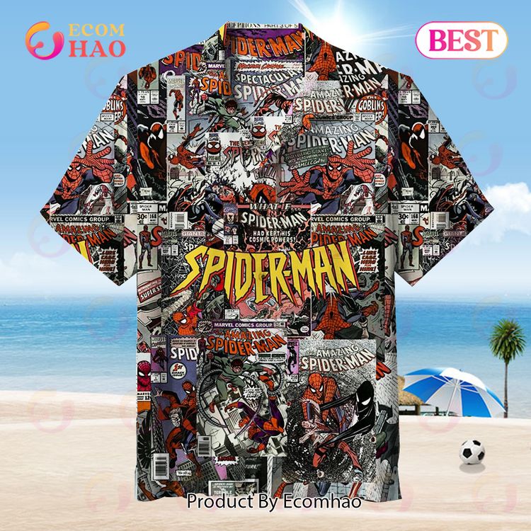 Amazing Spiderman Unisex Hawaiian Shirt