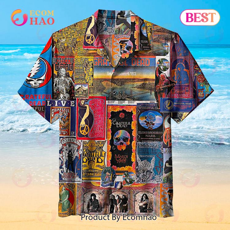 Grateful Dead BandHawaiian Shirt