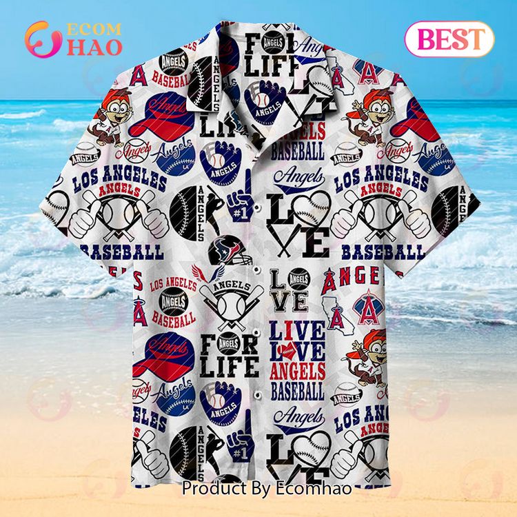 Los Angeles Angels Universal Hawaiian Shirt