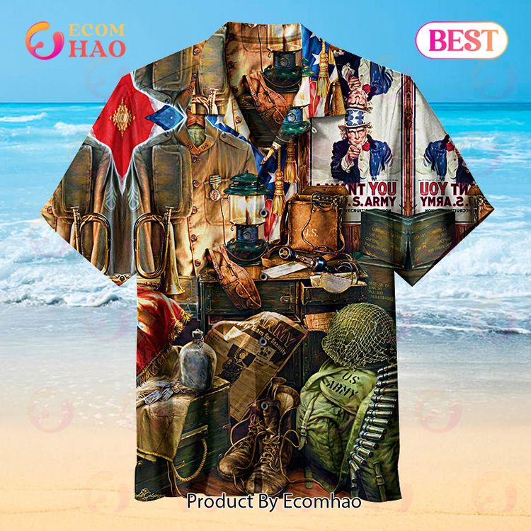 MEN OF HONOR Unisex Hawaiian Shirt