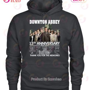 Downton Abbey 13th Anniversary 2010 – 2023 Thank You For The Memories T-Shirt