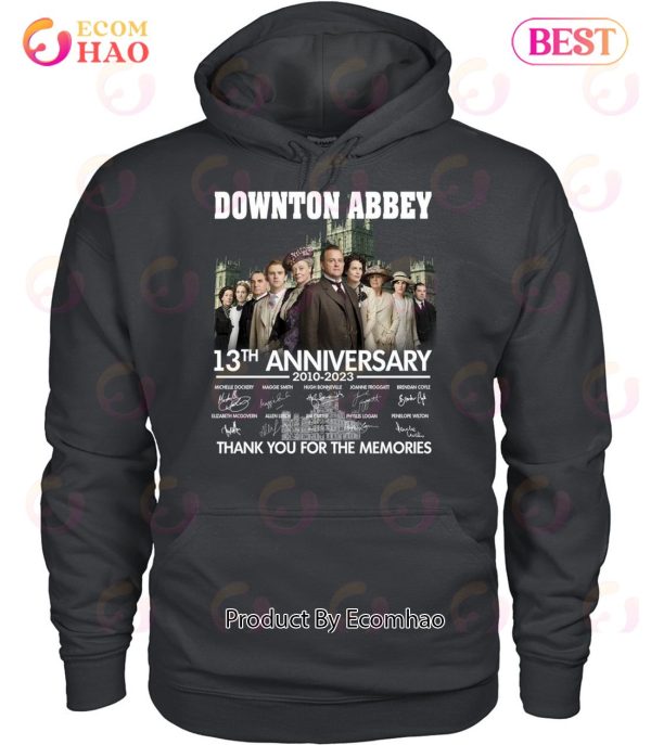 Downton Abbey 13th Anniversary 2010 – 2023 Thank You For The Memories T-Shirt
