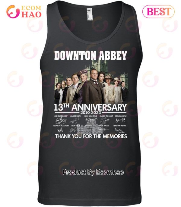 Downton Abbey 13th Anniversary 2010 – 2023 Thank You For The Memories T-Shirt