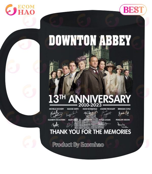 Downton Abbey 13th Anniversary 2010 – 2023 Thank You For The Memories T-Shirt