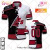 Personalized NHL Calgary Flames Mix Jerseys Polo Shirt
