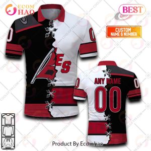 Personalized NHL Carolina Hurricanes Mix Jerseys Polo Shirt