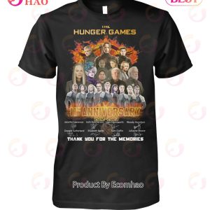 The Hunger Games 11th Anniversary 2012 – 2023 Thank You For The Memories T-Shirt