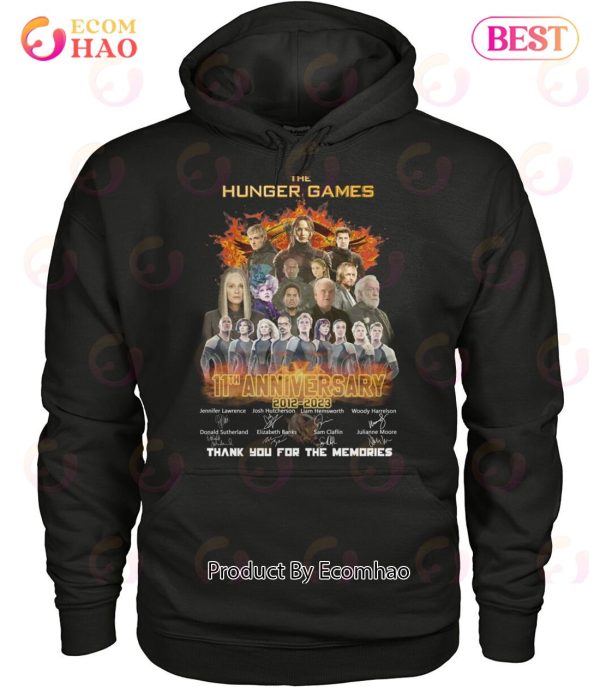 The Hunger Games 11th Anniversary 2012 – 2023 Thank You For The Memories T-Shirt