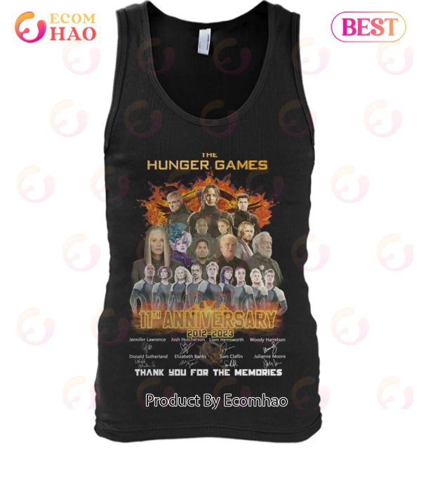 The Hunger Games 11th Anniversary 2012 – 2023 Thank You For The Memories T-Shirt