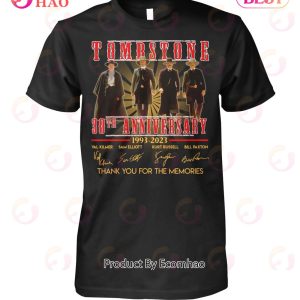 Tombstone 30th Anniversary 1993 – 2023 Signature Thank You For The Memories Unisex T-Shirt
