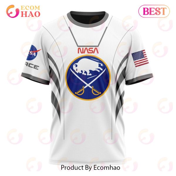 NHL Buffalo Sabres Special Space Force NASA Astronaut Design 3D Hoodie