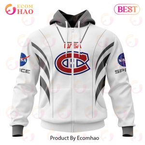 NHL Montreal Canadiens Special Space Force NASA Astronaut Design 3D Hoodie