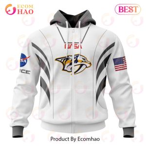 NHL Nashville Predators Special Space Force NASA Astronaut Design 3D Hoodie