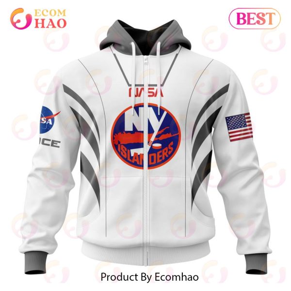 NHL New York Islanders Special Space Force NASA Astronaut Design 3D Hoodie