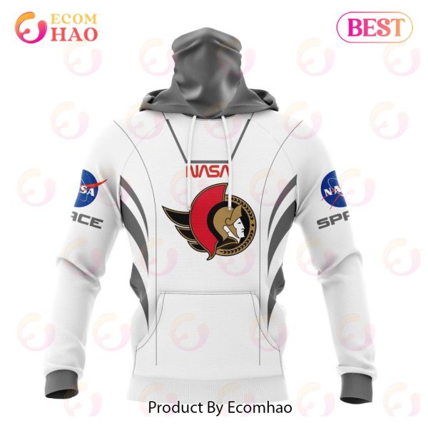 NHL Ottawa Senators Special Space Force NASA Astronaut Design 3D Hoodie