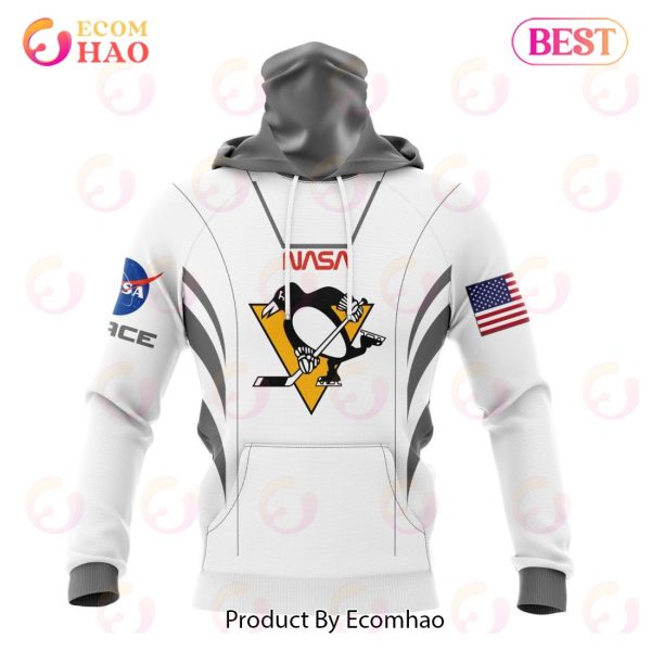 NHL Pittsburgh Penguins Special Space Force NASA Astronaut Design 3D Hoodie