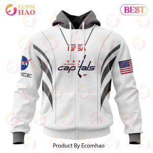 NHL Washington Capitals Special Space Force NASA Astronaut Design 3D Hoodie