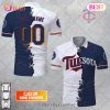 Personalized MLB New York Mets Mix jersey Style Polo Shirt