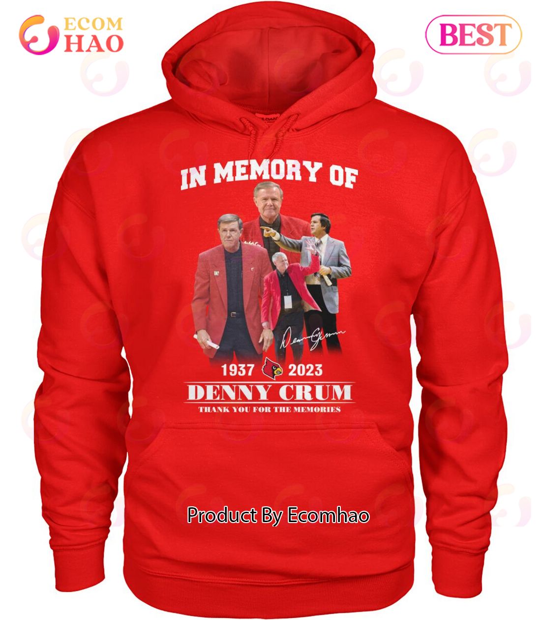 In Memory Of 1937 – 2023 Denny Crum Thank You For The Memories T-Shirt