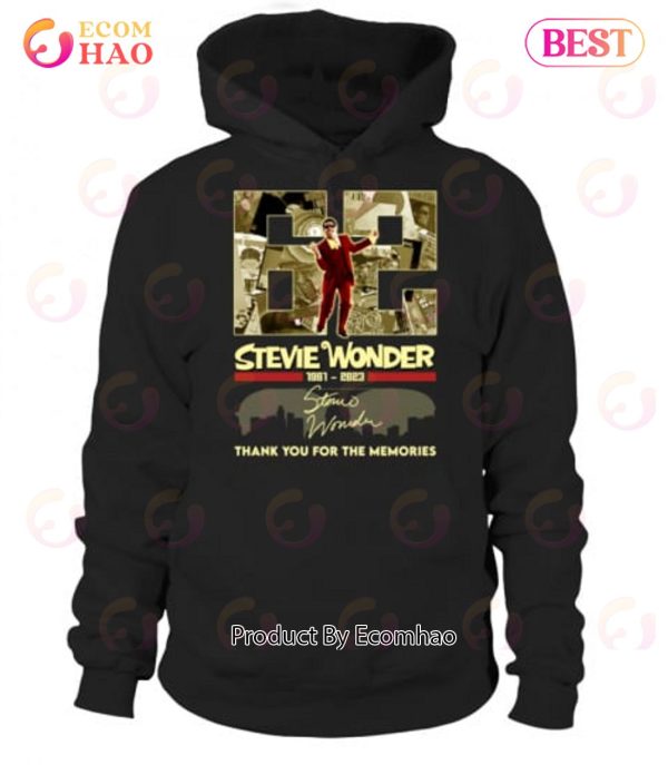 Stevie Wonder 1961 – 2023 Thank You For The Memories T-Shirt