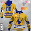 Personalized NZIHL West Auckland Admirals Jersey Style 3D Hoodie