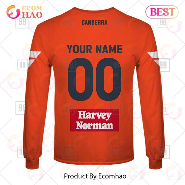Personalized Home Guernsey 2023 AFL Greater Western Sydney Giants 3D Hoodie