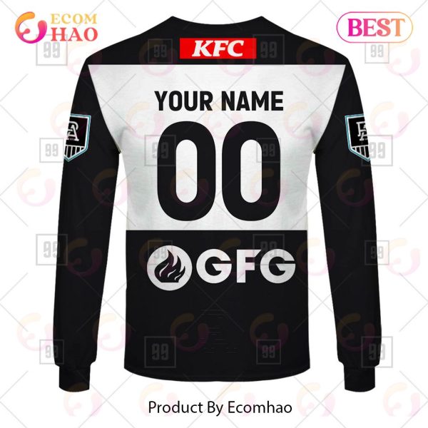 Personalized Home Guernsey 2023 AFL Port Adelaide Power 3D Hoodie