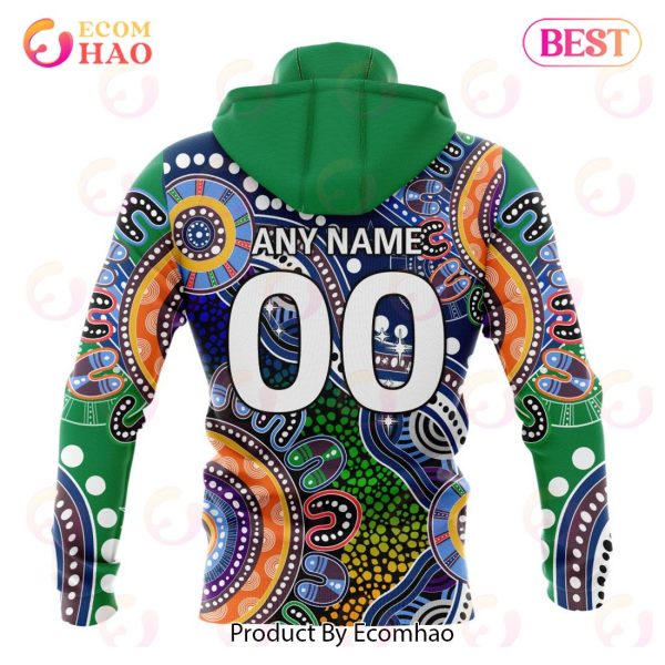 NRL New Zealand Warriors Special Indigenous Design 3D Hoodie
