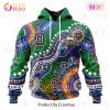 NRL St. George Illawarra Dragons Special Indigenous Design 3D Hoodie NRL St. George Illawarra Dragons Special Indigenous Design 3D Hoodie