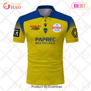 Personalized ASM Clermont Auvergne Rugby 2223 Jersey Style POLO Shirt