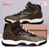 Brown Monogram Louis Vuitton Air Jordan 11 Sneakers Shoes Hot 2023 LV Gifts For Men Women
