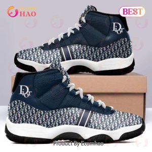 Dior Luxury Blue Air Jordan 11 Shoes Hot 2023 Dior Sneakers Gifts For Men Women