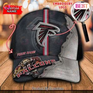 NFL Atlanta Falcons Custom Name Embroidery Cap