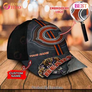NFL Chicago Bears Custom Name Embroidery Cap