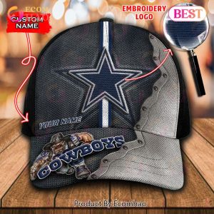 NFL Dallas Cowboys Custom Name Embroidery Cap