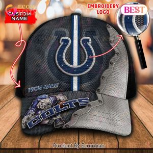 NFL Indianapolis Colts Custom Name Embroidery Cap