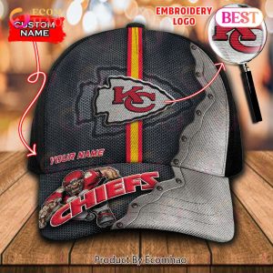 NFL Kansas City Chiefs Custom Name Embroidery Cap